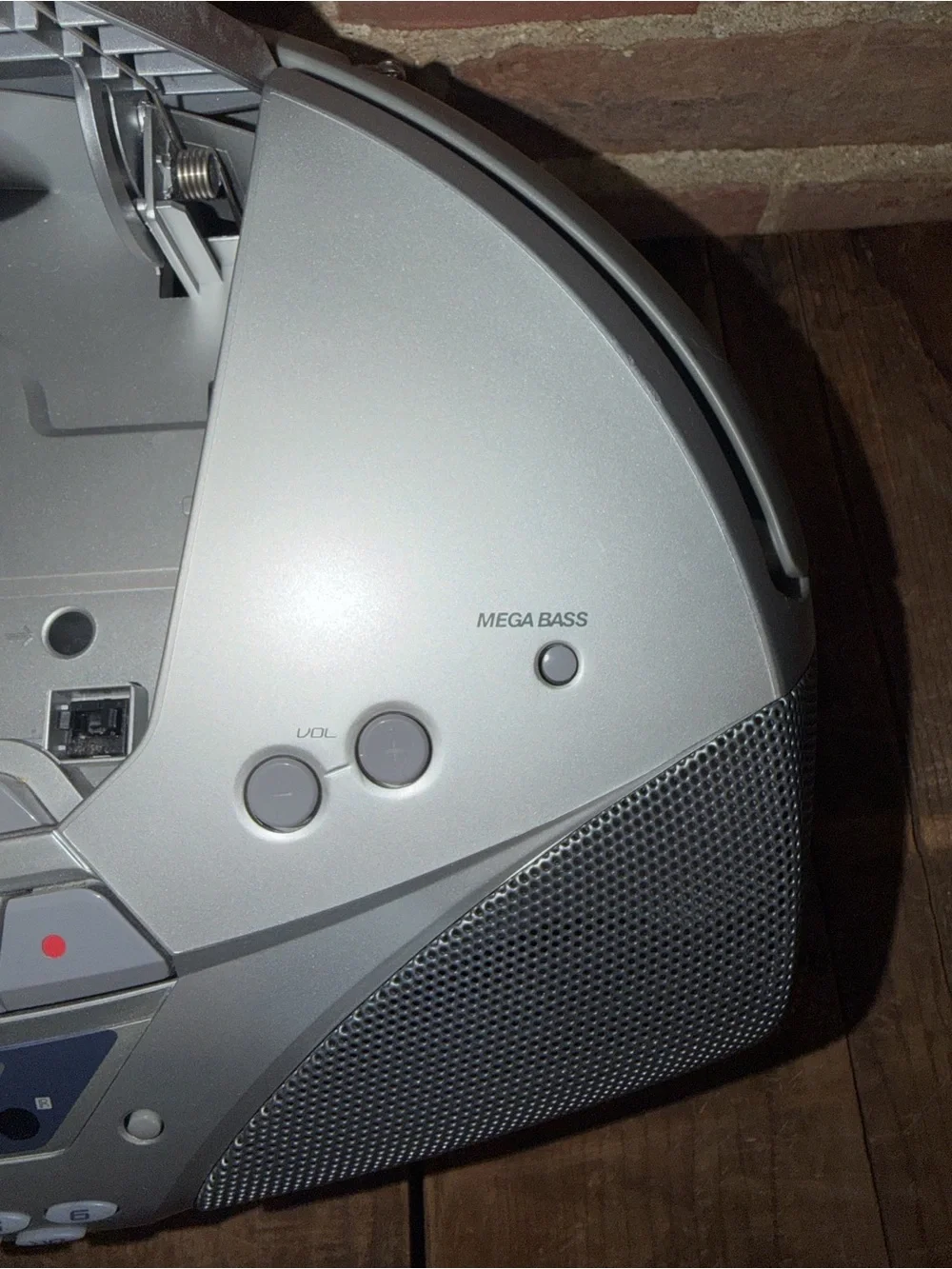 Sony CFD-S350 Portable Boombox CD Cassette AM/FM Radio Player Mega Bass